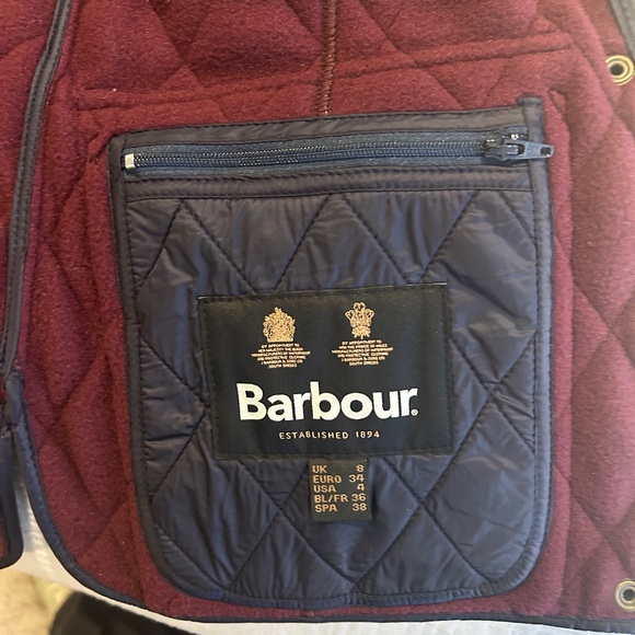 Barbour  Quilted Vest NWOT 4 - Picture 4 of 5